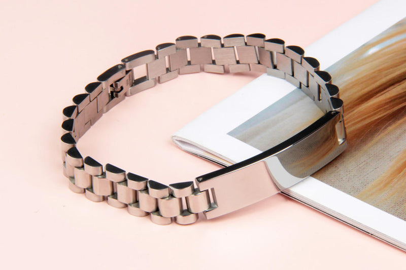 Rectangular Chain Braclet