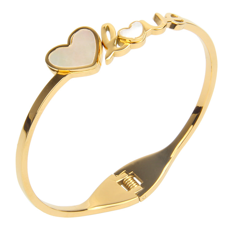 I Heart You Bangle Bracelet