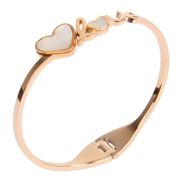 Forever Love Lock Hinge Bracelet - Cabida Jewelry