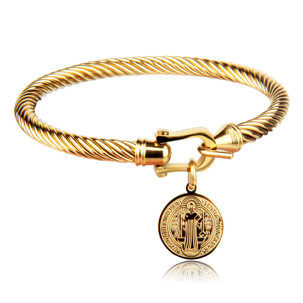 Saint Benedict Pendant Bracelet