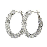 Diamond Crystal Ring Earrings