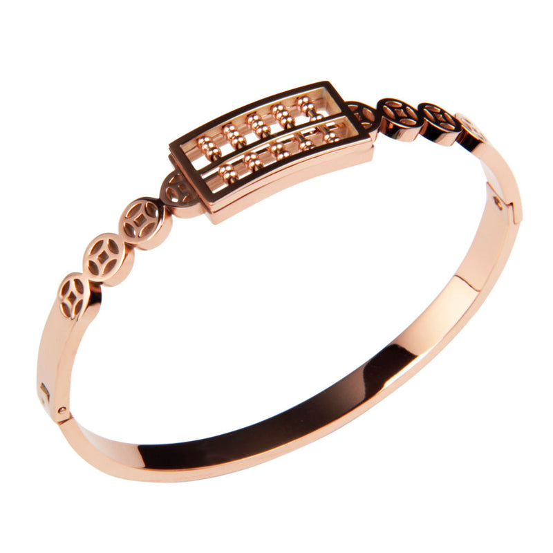 Abacus Hinge Bracelet